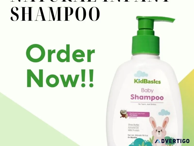 Organic newborn shampoo | gentle little ones shampoo
