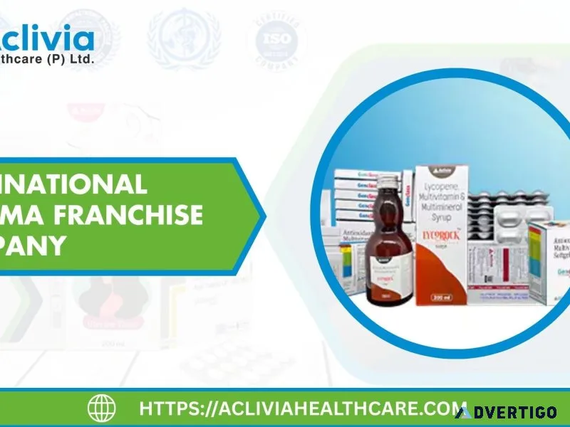 Best pharma franchise opportunities with aclivia healthcare