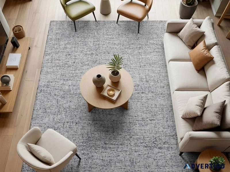 Luxury hand tufted rugs for modern living rooms