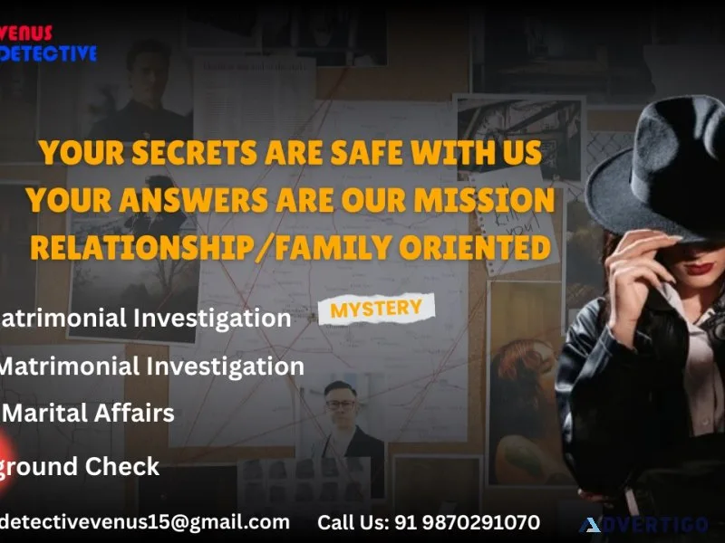 Discreet post matrimonial investigation services in india