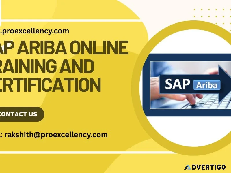 Best sap ariba online training and certification