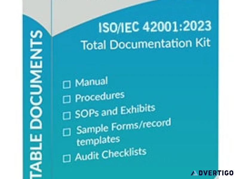 Iso iec 42001:2023 documentation kit for ai management system