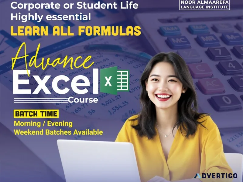 Level up your career: advanced excel call +971 56 872 3609