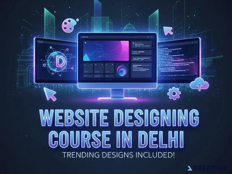 Most chosen website designing course in delhi