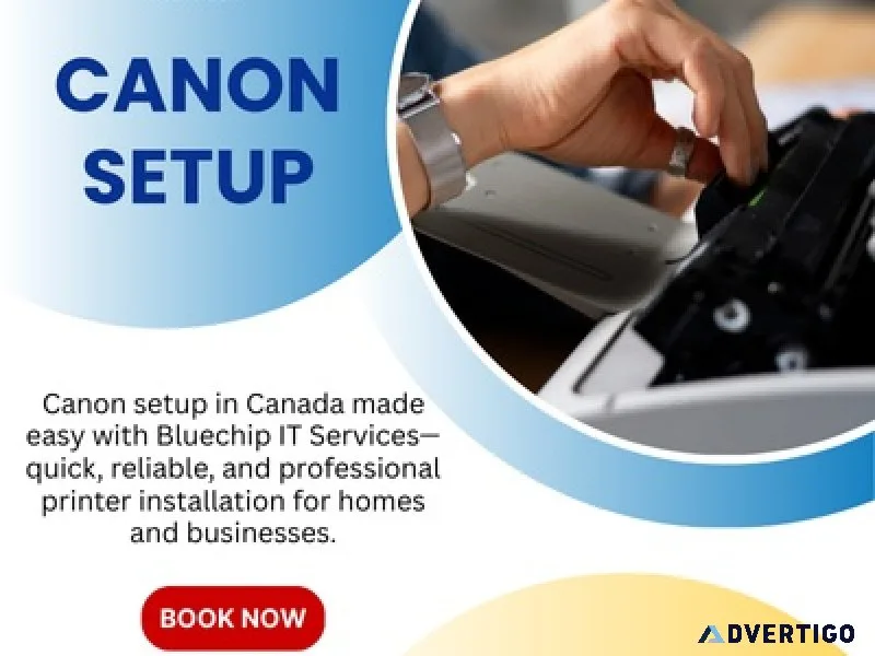 Canon setup in canada