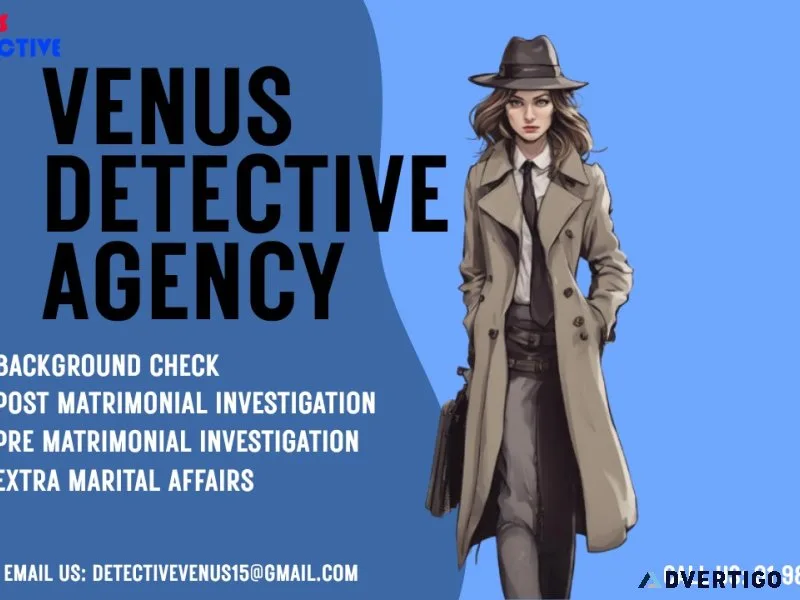 Private detective for background check investigation