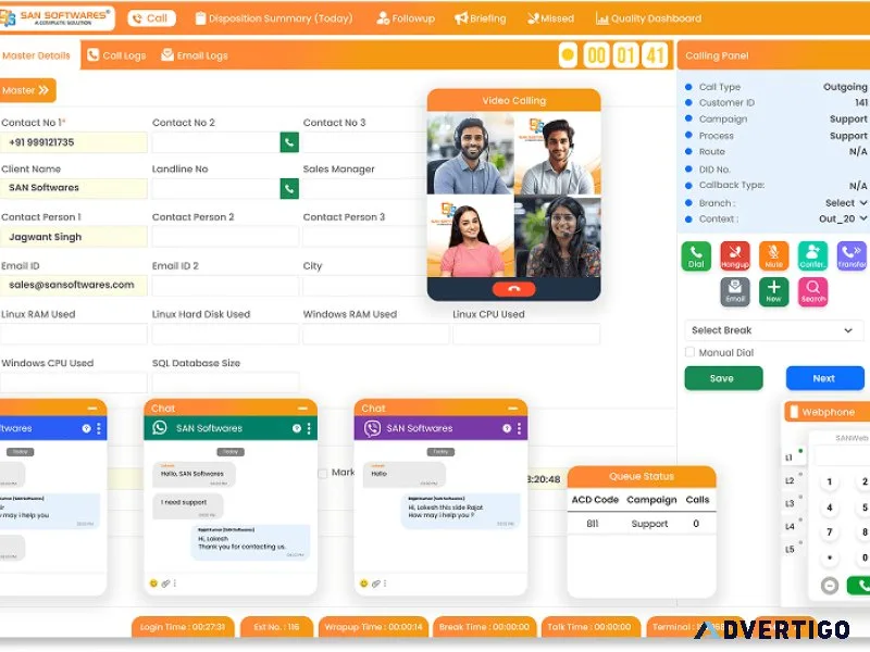 Sanccs hosted call center — cloud solution for seamless support