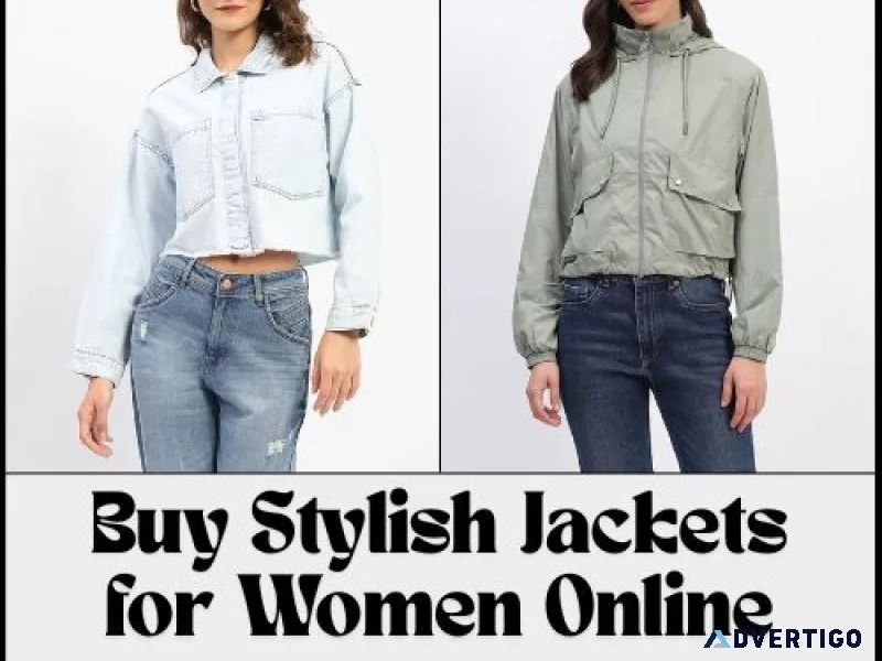 Buy stylish jackets for women online