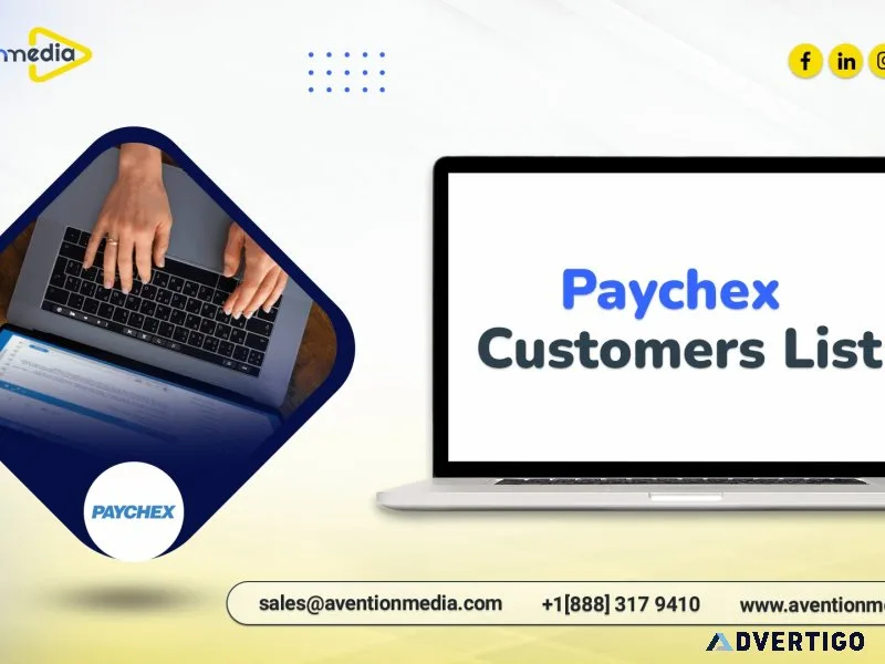 Reach top execs at paychex-using firms – get the list now