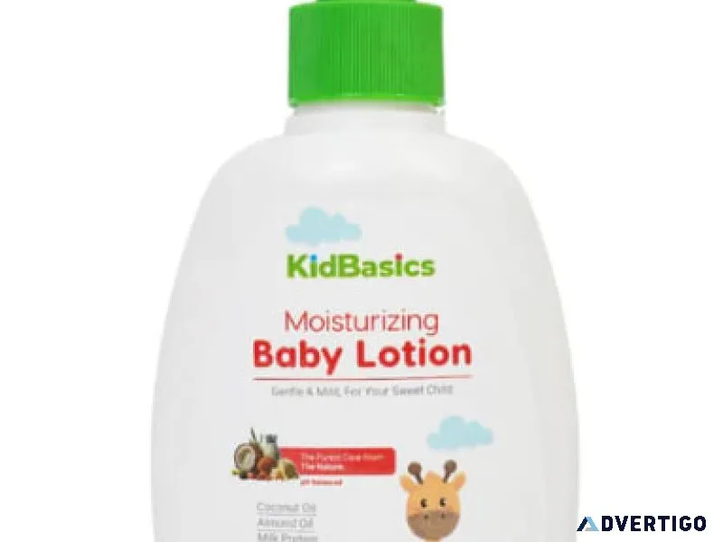 Lotion for newborn dry skin | best infant lotion – kidbasics
