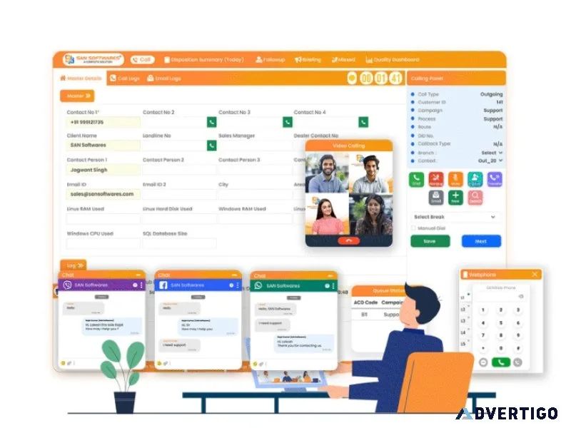 Omnichannel customer engagement software – san softwares