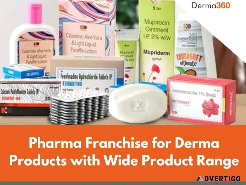 Start your business with derma products franchise opportunities