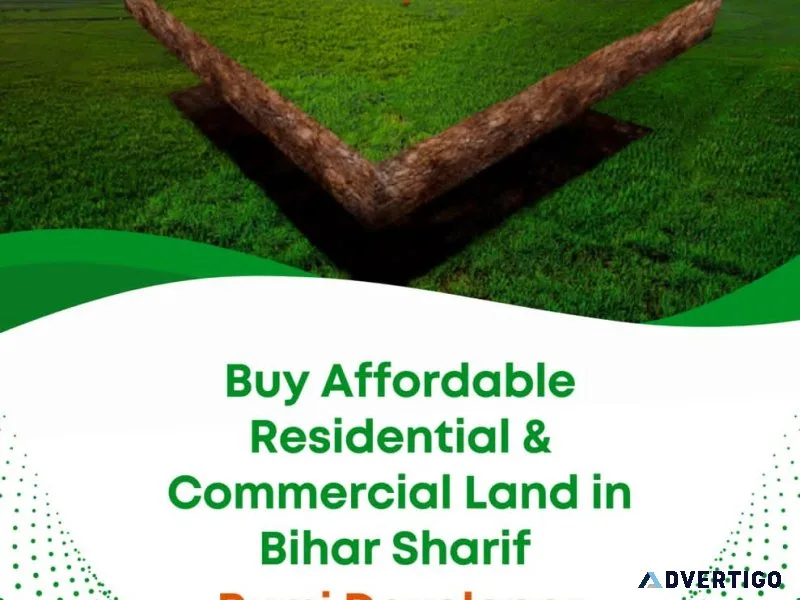 Buy affordable residential land in bihar sharif