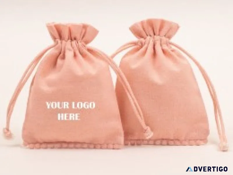 A daily-use pouch made of organic cotton
