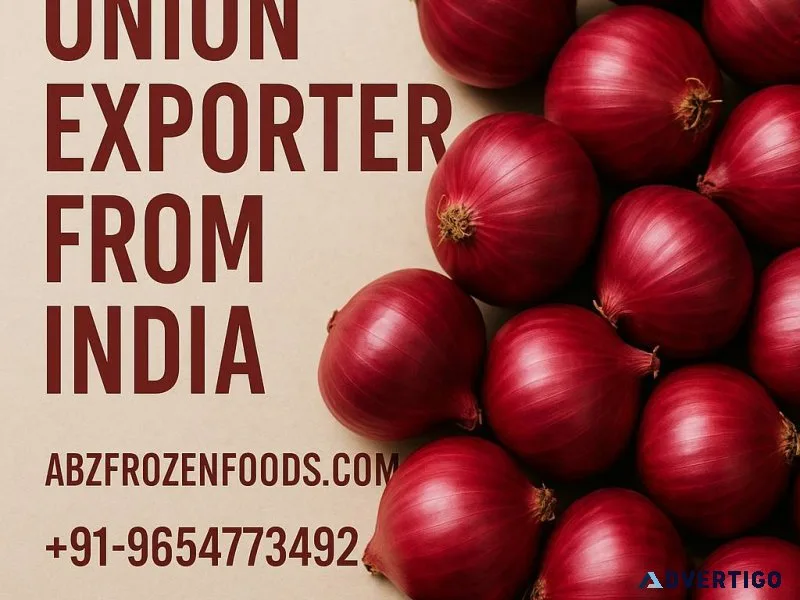 Flavor, freshness, and faith – premium onion exporter from india