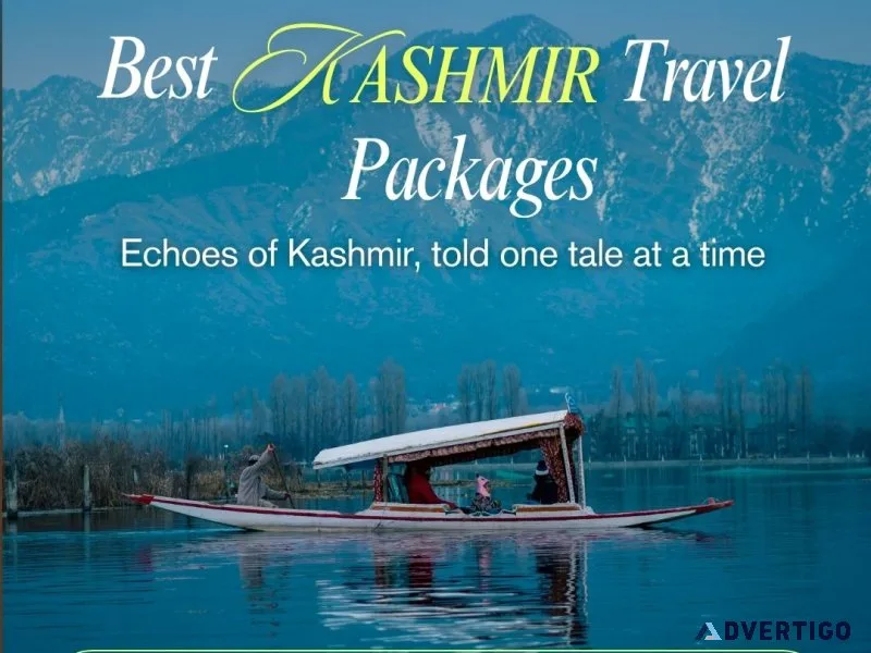 Best kashmir travel packages for scenic tours and adventure