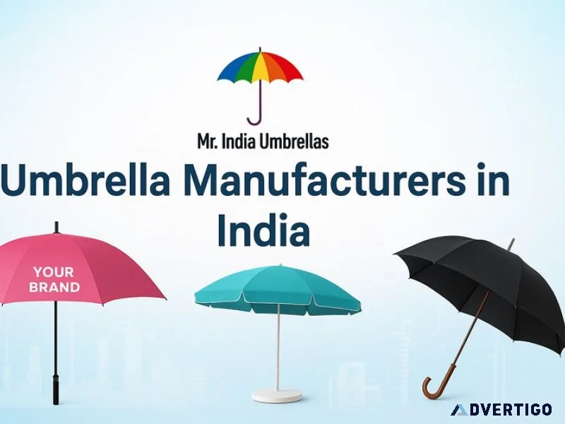 Reputed umbrella manufacturers in india