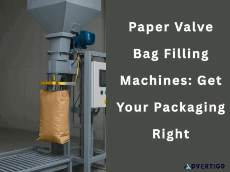 High-performance paper valve bag filling machine for industrial
