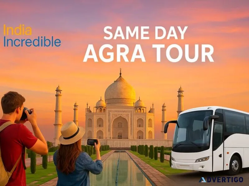 Affordable same day agra tours in india