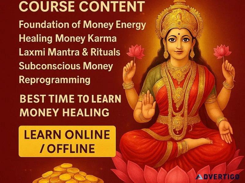 Attract money healing course