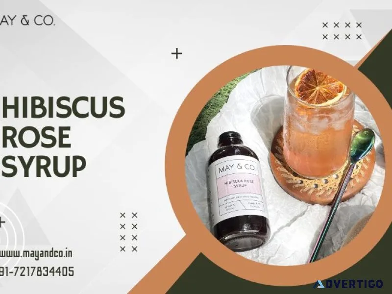 Order may & co hibiscus cocktail syrup – perfect for parties