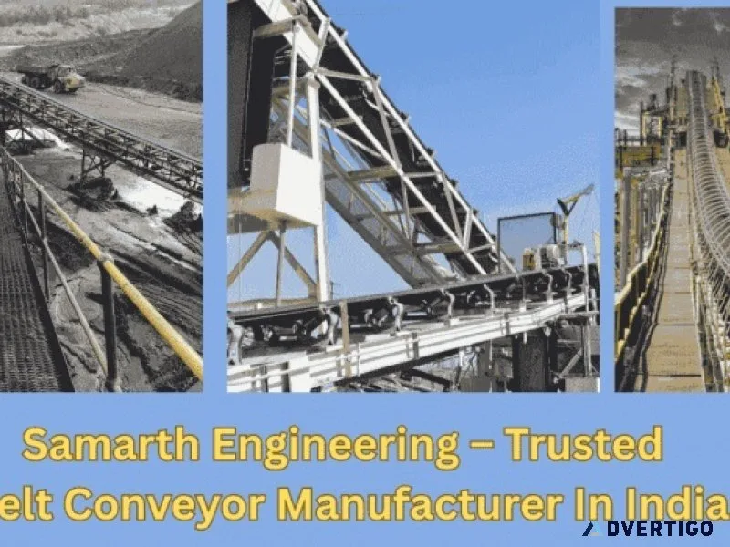 Samarth engineering – your trusted partner for belt conveyor sys