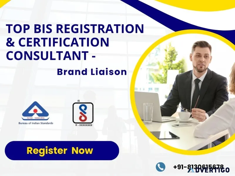 Top bis registration & certification consultant – brand liaison