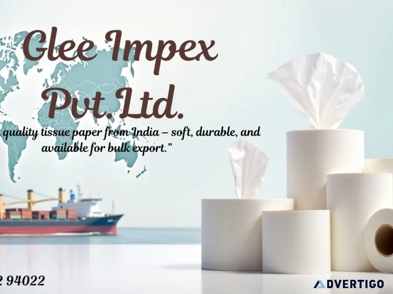 Top export company in india for tissue paper