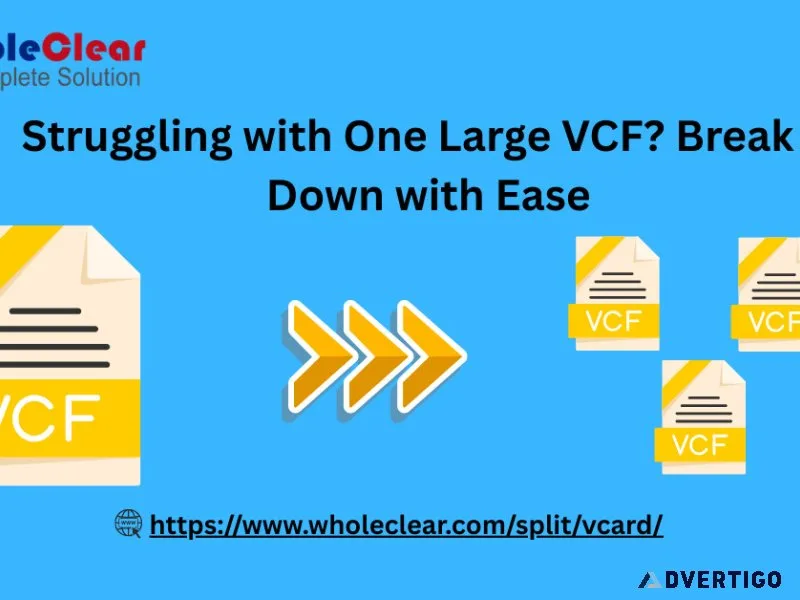 Struggling with one large vcf? break it down with ease