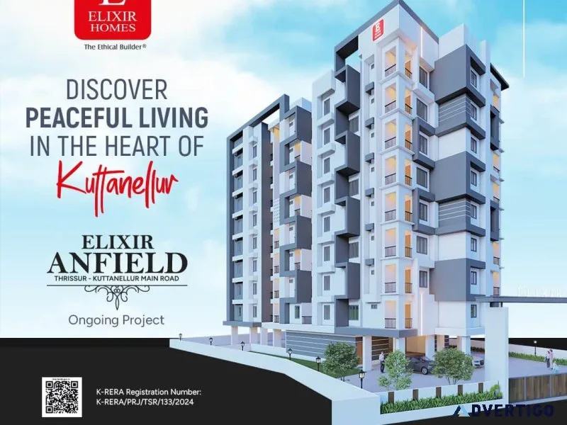 Apartment for sale in thrissur | elixir homes
