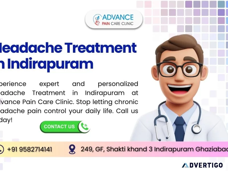 Best headache treatment in indirapuram - call now