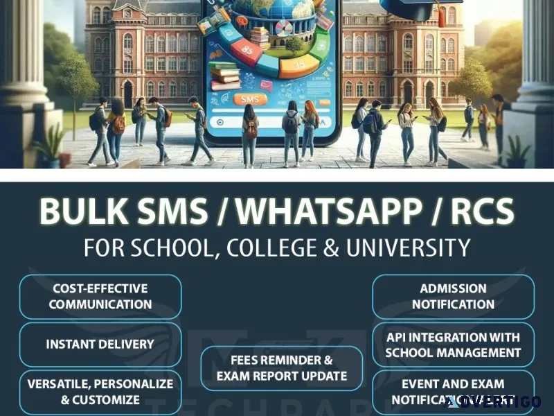 Bulk message service provider for education & business | powered