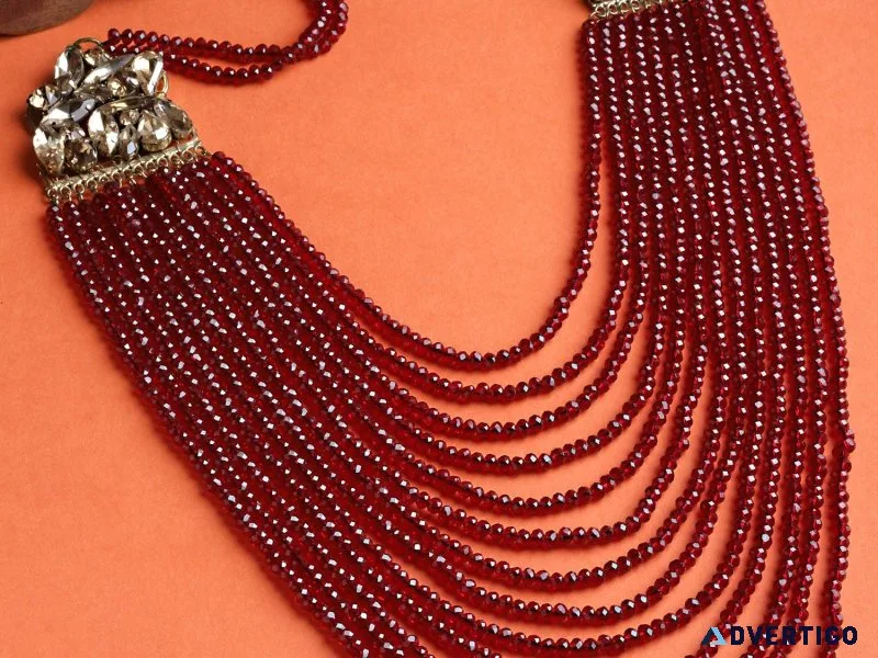 Elegant long necklaces for women – shop now at bijoux by priya
