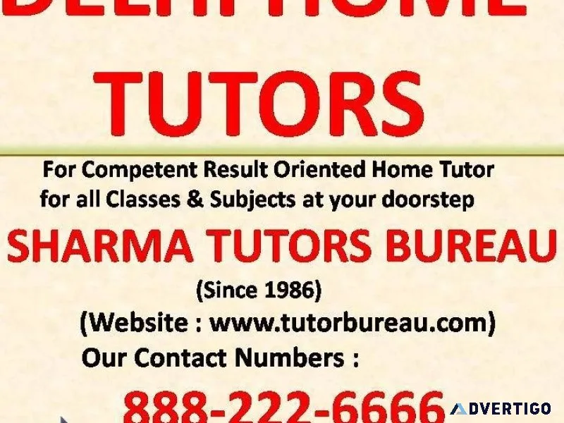 Tuition tutor chanakya puri
