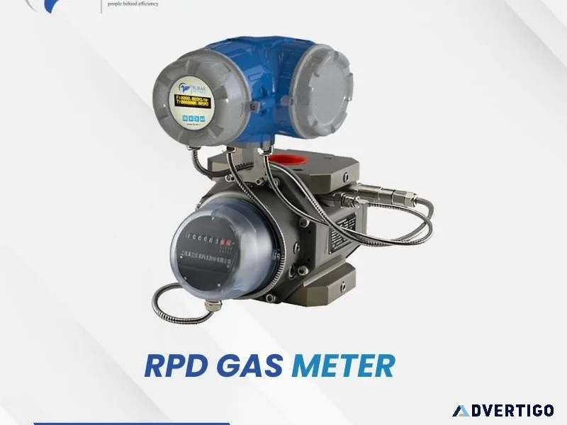 Rpd gas meter with evc for precise gas measurement | burak meter