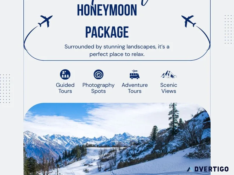 Adventure manali honeymoon package