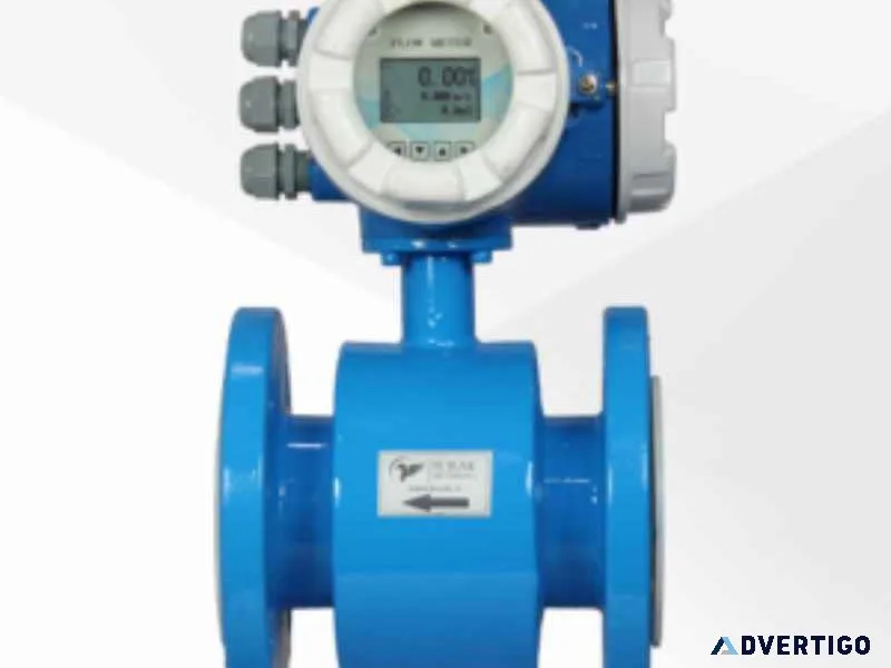 Buy high accuracy electromagnetic flow meters for industry