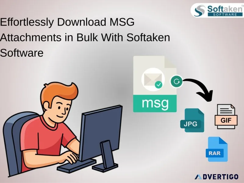 Effortlessly download msg attachments in bulk