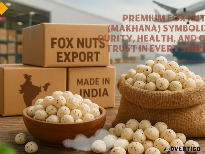 Top fox nuts (makhana) exporters from india