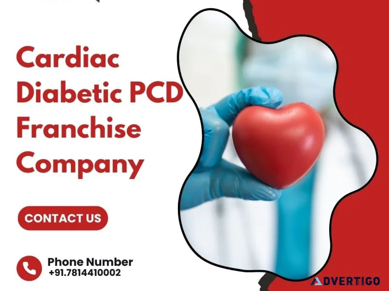 Trusted cardiac diabetic pcd pharma franchise | cardiopolis