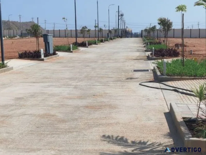 Dc converted premium residential plots with tons of amenities, 