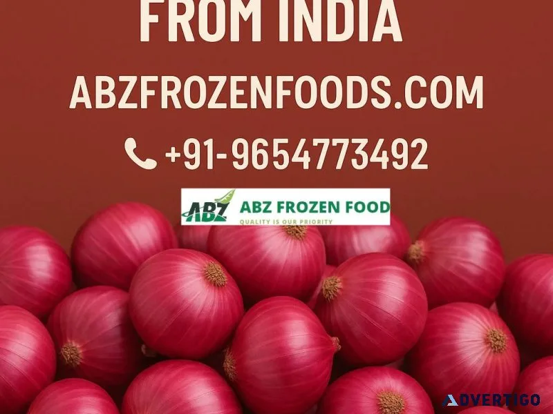 Trusted exporter of fresh red onion from india