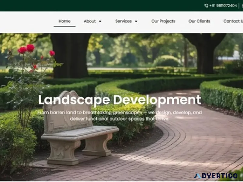 Scenic developers |landscape developement & maintainance