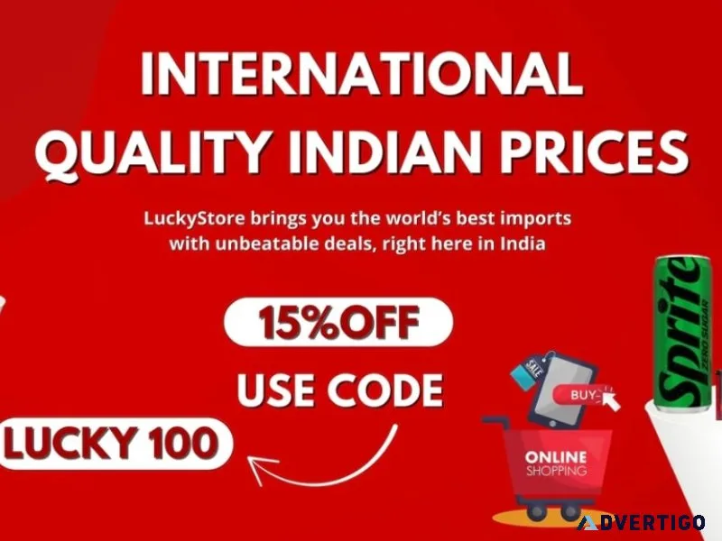 Buy imported food items online in india | luckystorein