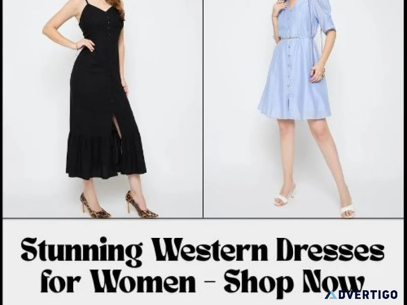 Stunning western dresses for women – shop now