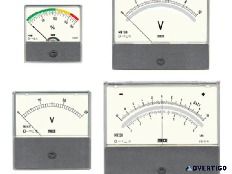 Explore electronic & rectifier analog meters – Call Now