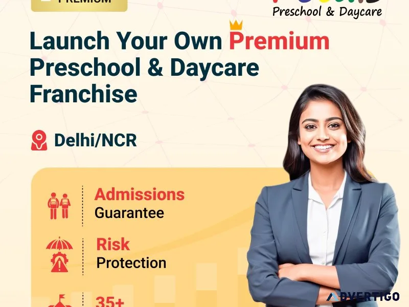 Best preschool franchise in noida