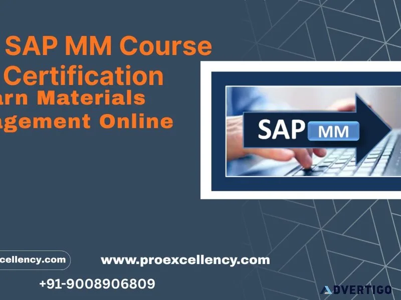 Sap mm course with certification