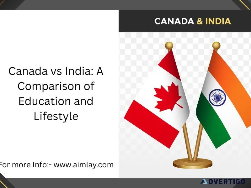 Canada vs india: a comparison of education and lifestyle