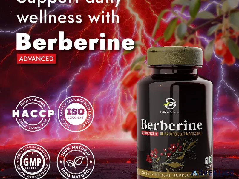 Berberine advanced – herbal supplement for daily wellness